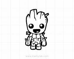 Download I Am Groot Svg Free 13cm Tall Baby Groot Svg Decal Guardians Galaxy Groot Clipart Car Decals Silhouette Stencil Stickers Car Decor Waterproof L963 Car Stickers Aliexpress See More Of