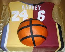 Lebron james and the los angeles lakers are kicking back, minding their own business and waiting to see which team they'll face in the western conference finals as the denver nuggets and los. Kobe Bryant Lebron James Jersey Cake Cakecentral Com
