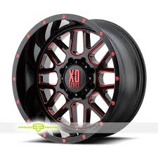 Black And Red Wheels 18 Inch Xd Series Xd820 Grenade Black Milled Red Wheels For Sale Xd Series Xd820 Grenade Rims And Tires Rims And Tires Wheel Rims Truck Rims And Tires