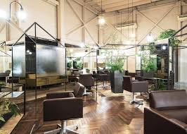 Hairdressing Salon Bytakehiko Nez Interiores Comerciales Decoracion De Unas Interiores