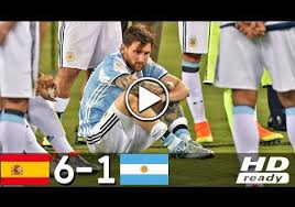 Jul 02, 2021 · switzerland vs spain tips & predictions spain can be backed at 5/6 (1.83) to score over 1.5 goals which looks like an appealing option, while combining this with a victory for la roja sees the. News Spain Vs Argentina 6 1 Highlights Goals
