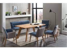 Andere cookies, die den komfort bei benutzung dieser website erhöhen, der direktwerbung dienen oder die interaktion mit anderen websites und. Expendio Essgruppe Morten Spar Set 6 Tlg Massivholztisch Eiche Rustikal 160x90 Cm 1x Bank 2x Stuhle 2x Sessel Gerit 2 Grey Navy Online Kaufen Otto