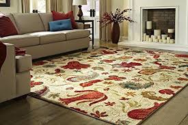 Create custom area rugs for living room and bedroom use from interestprint. Mohawk Home Strata Tropical Acres Paisley Floral Printed Area Rug 5x8 Beige