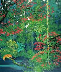 Hirō Isono Tropical Art Jungle Art Art