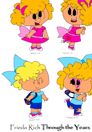 Barney, Snoopy and Friends: Frieda Evolution 2 by LivingOnLaughs