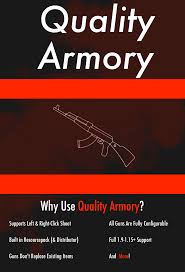 There are many guns that you can . Quality Armory Spigotmc High Performance Minecraft