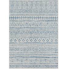 Black And White Chevron Outdoor Rug 100 Polypropylene Machine Made Outdoor Safe Low Pile Color Denim Dark Blue Black Light Gr Indoor Outdoor Area Rugs Outdoor Area Rugs Eclectic Area Rug