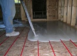 Gypcrete Radiant Floor Heating Hydronic Radiant Floor Heating Floor Heating Systems