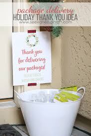 Christmas Thank You Idea For Package Delivery See Vanessa Craft Mailman Gifts Christmas Thank You Holiday Gifts