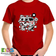 Mobil ambulans memiliki panjang 180 cm dan lebar 90 cm. Jual Kaos Ambulance Print Kaos Anak Redmango Custom Ciptaloka Com