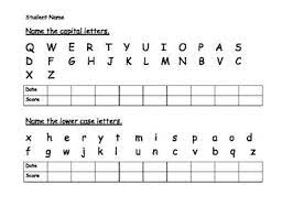 A major problem in the initial teaching of handwriting is preventing children from producing reversed letters, especially when the reversed . Letter Recognition Assessment Worksheets Teachers Pay Teachers