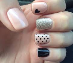 Pin By Alyssa Rico On Nail Designs Polka Dot Nails Nails Gold Nails