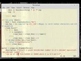 Convert Hexadecimal To Decimal In Python Pt 1 Youtube
