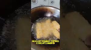 Pisang goreng panir toping coklat keju. Nugget Pisang Toping Coklat Lumer Shorts Youtube