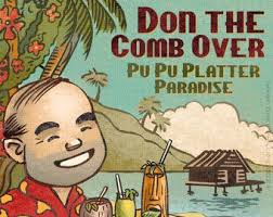 Don the Comb Over Matchbook Art Print