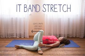 Pin Now Practice Later A Great Stretch For The It Band Kinsey Fitness Restorative Yoga Yoga Fitness It Band Stretches