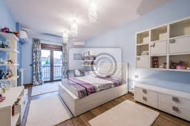 Viele jugendliche verwenden ihr bett nämlich nicht nur zum schlafen, sondern nutzen es auch am tag. Moderne Teenager Schlafzimmer Interieur Leinwandbilder Bilder Appartment Teenager Schone Myloview De