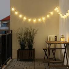 Solar fence lights are a fantastic way to spruce up the appearance of your yard. Solarvet Led Lighting Chain With 24 Lights Outdoor Solar Powered Ball White Ikea