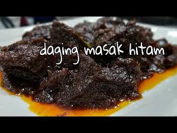Resepi daging masak hitam untuk maklumat lanjut resepi: Daging Masak Hitam Kicap Tersangatla Sedap Litetube