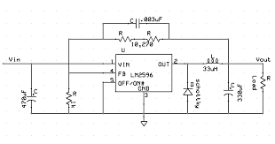 This feature greatly simplifies the design when the lm2596 is used as shown in the figure 1 test circuit, system performance will be as shown. Lm2596 Adj Vout Drops With A Low Load Power Management Forum Power Management Ti E2e Support Forums