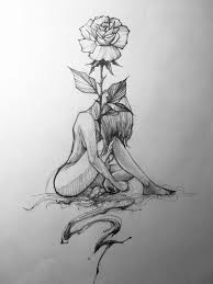 Despairing Dark Art Tattoo Dark Art Drawings Art Drawings Sketches