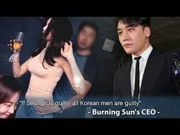 Burning Sun Ceo If Seungri Is Guiity All Korean Men Are Guiity Spoke Up In Defense Youtube