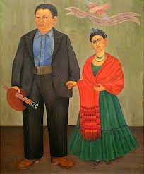 Magdalena carmen frida kahlo y calderon, as her name appears on her birth certificate was born on july 6, 1907 in the house of her parents, known as la casa azul (the blue house), in coyoacan. Frieda And Diego Rivera 1931 By Frida Kahlo
