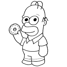 Dibujos De Los Simpson Para Colorear