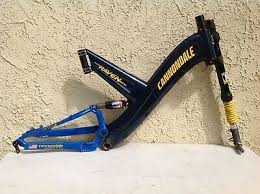 buy rare cannondale super v raven 900sx mountain bike frameset cannondale bicycle stuff to buy
