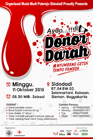 Apa saja syarat donor darah? 25 Inspirasi Keren Desain Pamflet Donor Darah Little Duckling Blog