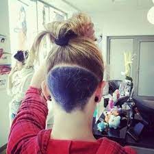 A Brightly Coloured Undercut Can Always Be Hidden By Longer Tresses Undercut Hairstyles Undercut Hairstyles Women Dyed Hair Inspiration