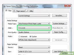 Epson stylus sx125 druckertreiber und software für microsoft windows und macintosh os. 3 Ways To Print In Black And White On Epson Printers Wikihow