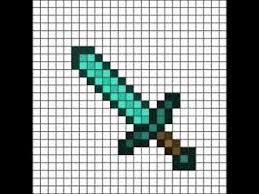 Resultat de recherche d images pour epee minecraft dessin. Un Diamant Comment Dessiner Un Diamant Minecraft
