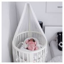 Boho Addict Baby Girl Nursery Sleepi Mini Stokke Crib Baby Girl Room Nursery Baby Room Baby Nursery