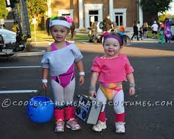 Cutest 80 S Workout Girls Couple Costume For Toddlers