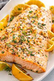 Baked Salmon Recipe Jessica Gavin Recipe Baked Salmon Recipes Salmon Recipes Baked Healthy Baked Salmon