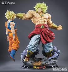 Born on planet vegeta, broly was exiled due to having too much power right from birth. Broly Legendary Super Saiyan Hqs Dragon Ball Tsume Art Action Figure