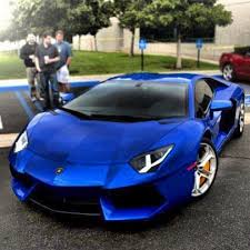 Pin By Carhoots On Luxury Car Lifestyle Blue Lamborghini Lamborghini Cars Sports Cars Luxury
