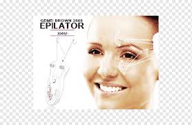 Use white thread because its easier to see the hair you thread. Eyebrow Hair Removal Threading Face Hair Face People Head Png Pngwing