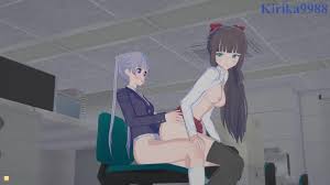 Hifumi Takimoto And Aoba Suzukaze Have Intense Futanari Sex - New Game!  Hentai - FAPCAT
