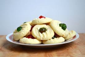 Shortbread Cookies Recipe Food Com In 2020 Candied Cherries Recipe Recipes Shortbread Cookies