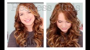 How do you get heatless curls? Back To School Heatless Curls Youtube