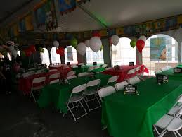 cinco de mayo tent rentals table party theme