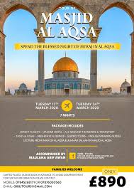 Bukan hanya sekadar masjid, masjid al aqsa adalah tempat di mana nabi muhammad bermalam sebelum berangkat ke langit ke tujuh dalam perjalanan isra miraj. Facebook