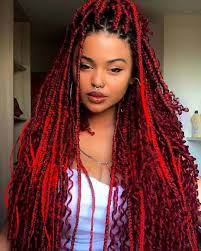 Maybe you would like to learn more about one of these? Red Box Braids 25 Fabulous Braided Hairstyles Ideas Curly Craze Beautiful Braided Hair Braided Hairstyles Hair Styles