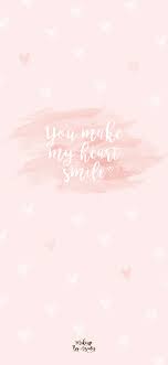 12 Fond D Ecran You Make My Heart Smile Wallpaper Makeupbyazadig Fond Ecran Fond D Ecran Telephone Fond Ecran Girly