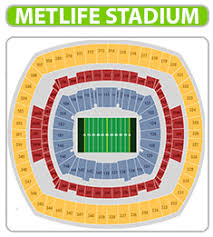 48 Veracious Concert Seating Chart For Metlife Stadium