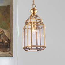Chandelier lighting also hangs from the ceiling but features a branched system with many lights as opposed to one light like pendants. 1 Head Down Lighting Colonialism Clear Glass Lantern Pendant Ceiling Light For Dining Room Beautifulhalo Com
