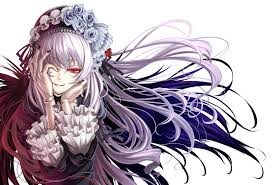 191 gothic hd wallpapers and background images. Purple Gothic Anime Suigintou From Rozen Maiden 1527x1035 Wallpaper Teahub Io