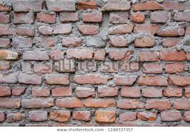 Sloppy Brickwork Old Red Brick Wall Stock Image Download Now Red Brick Wall Brickwork Brick Wall